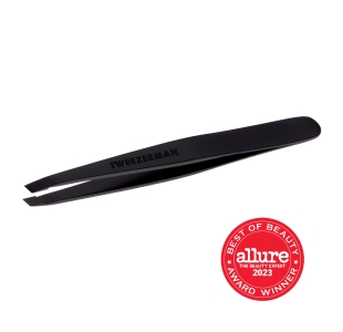 Allure Best of Beauty Winner Matte Black Slant Tweezer