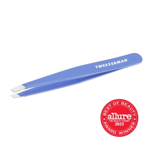 Lapis Blue Slant Tweezer