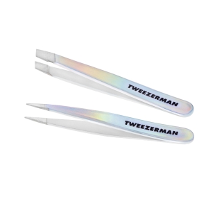 Iridescent Micro Mini Point and Slant Tweezers 