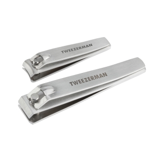 Stainless steel fingernail clipper and stainless steel toenail clipper