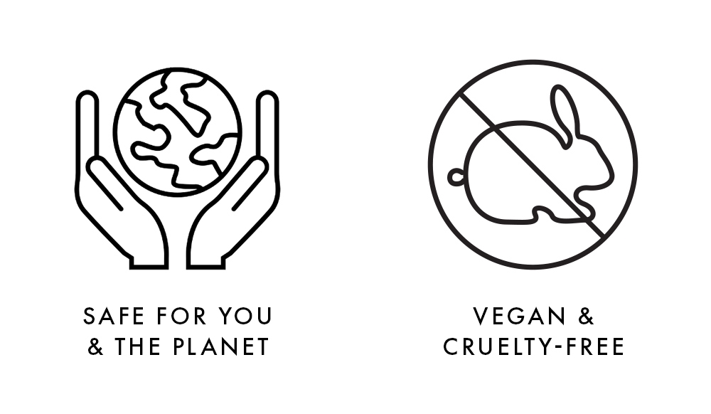 Safe for you and the planet | Vegan and Cruelty-free